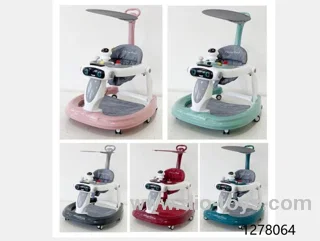 baby walker with music/light，5 colors