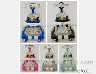 baby walker with music/light，5 colors