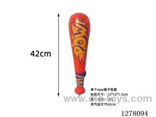 Inflatable Toys - 42inch Mini Baseball Bat (Red)