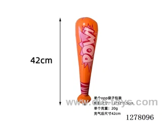 Inflatable Toys - 42inch Mini Baseball Bat (Orange)