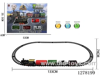 Electric Train Tracks W L/M 133*74CM