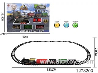 Electric Train Tracks W L/M 133*74CM