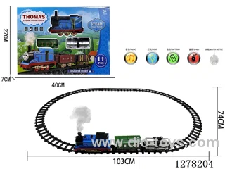 Electric Train Tracks W L/M/spray 103*74CM