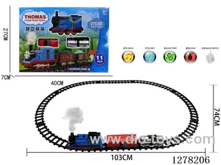 Electric Train Tracks W L/M/spray 103*74CM