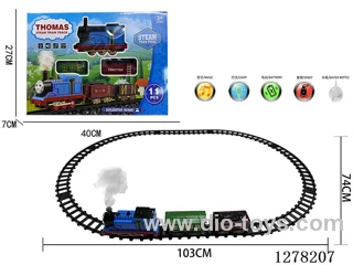 Electric Train Tracks W L/M/spray 103*74CM