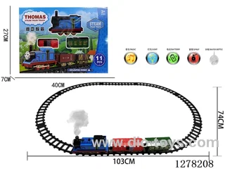 Electric Train Tracks W L/M/spray 103*74CM