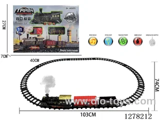 Electric Train Tracks W L/M/spray 103*74CM