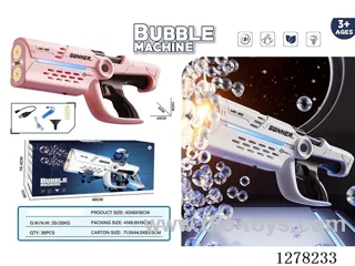 Electric Bubble Gun W L/M