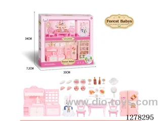 Rabbit Home Decor Set