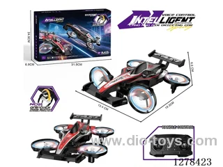 Land-and-Air Dual-Use Racing Car (Standard RC Version)included battery