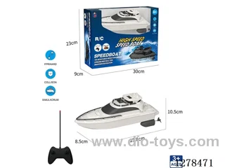 4ch rc Boat with Touch Switch (Batteries Not Included)