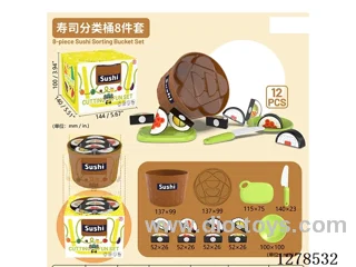 Sushi Sorting Bucket 8PCS Set