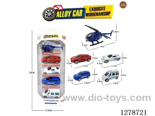 Free Wheel Alloy: 1 Airplane and 4 Ambulances