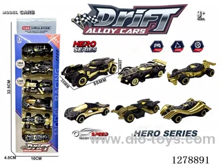 8.8CM free wheel alloy car