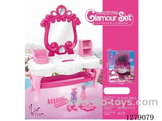 dressing table with accessories non-functional