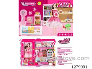 Cashier Refrigerator + doll W L/M