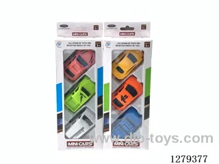 free wheel car 3PCS