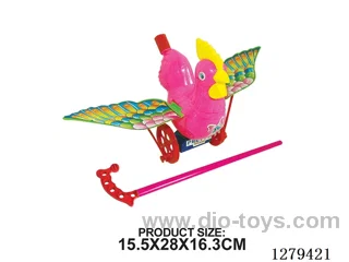 Push-Along Chicken (4 colors)
