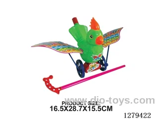 Push-Along Parrot (4 colors)