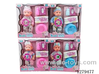 11inch vinyl head doll with 4 IC set