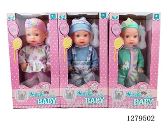 11inch vinyl head doll with 4 IC