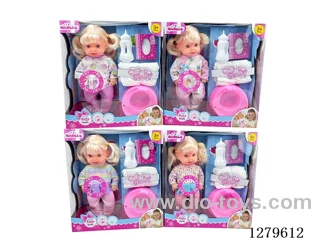 11inch vinyl head doll (4 styles) with 12 IC