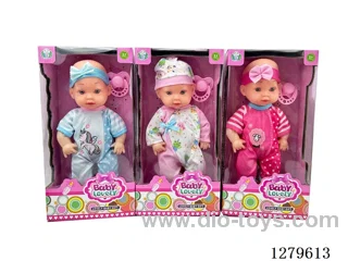 11inch vinyl head doll (3 styles) with 12 IC