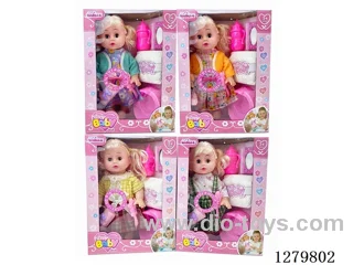 14inch doll with 4 IC (4 styles) set (Drinking / Peeing)