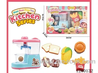 Coffee maker + peeled food