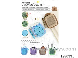 Magnetic Drawing Board with Marble Maze