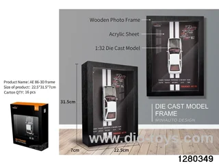 1:32 die-cast car m odel 3D Wall Hanging