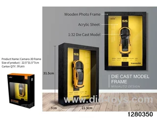 1:32 die-cast car m odel 3D Wall Hanging
