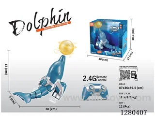 2.4G RC Dolphin with Lights, Battery Included
