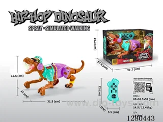 Infrared RC Spray Hip-Hop Dinosaur W L/M (Batteries Not Included)
