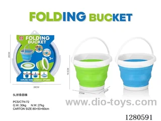 5L Foldable Round Bucket