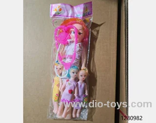 18 inch doll+3pcs 9 inch doll