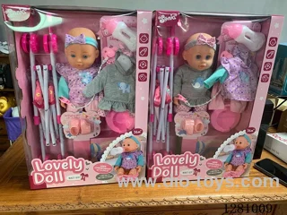 Eco-Friendly Doll Set (Plastic Car)
