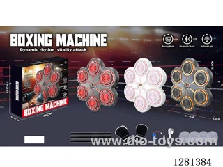 6-button punching practice target