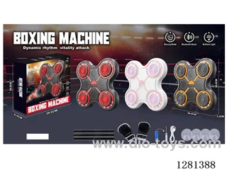 4-button punching practice target