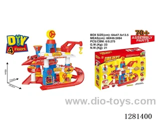 Fire Truck Parking Lot