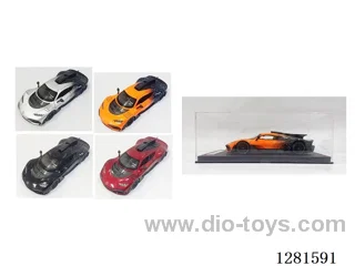 1:18 free wheel alloy car