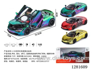 1:32 pull back alloy car