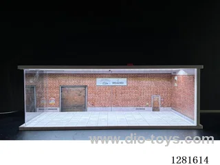 1:64 Model Car Garage Scene (Assembly Kit)