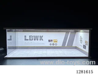1:64 Model Car Garage Scene (Assembly Kit)