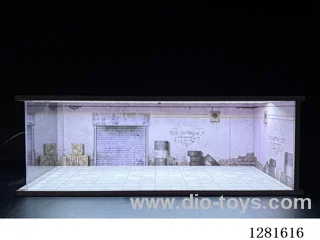 1:64 Model Car Garage Scene (Assembly Kit)