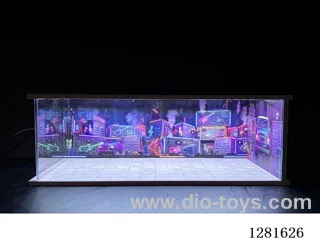 1:64 Model Garage Scene (Build-It-Yourself)