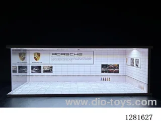 1:64 Model Garage Scene (Build-It-Yourself)
