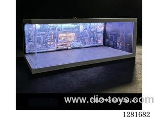 1:64 Model Garage Scene Parking Lot - Street Scene Edition (Assembly Kit)