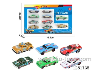 1:64 free wheel alloy car