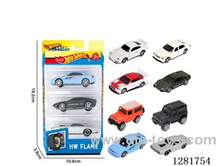 1:64 free wheel alloy car